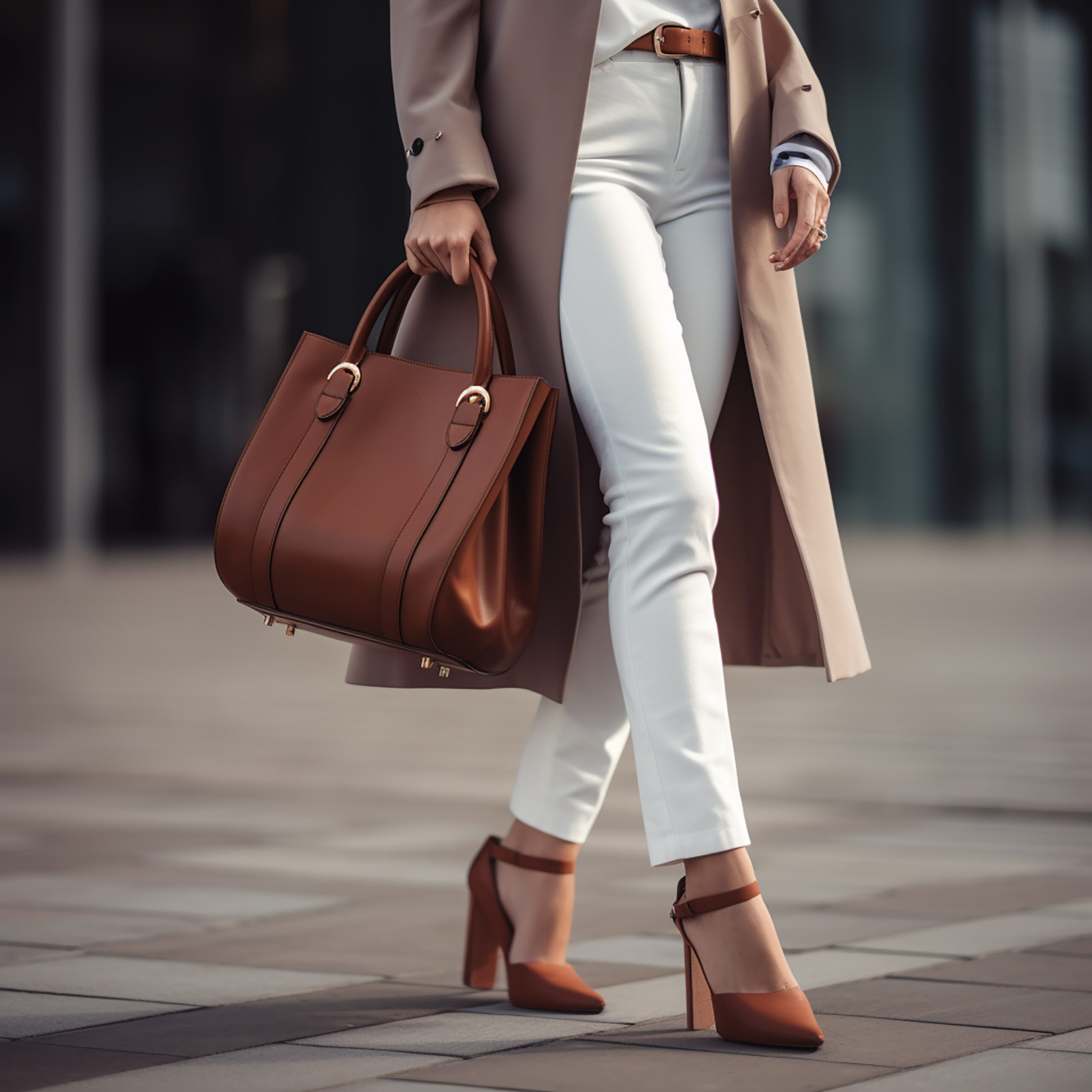 generative-image-woman-handbag-footwear-dress-fashion-style-illustration